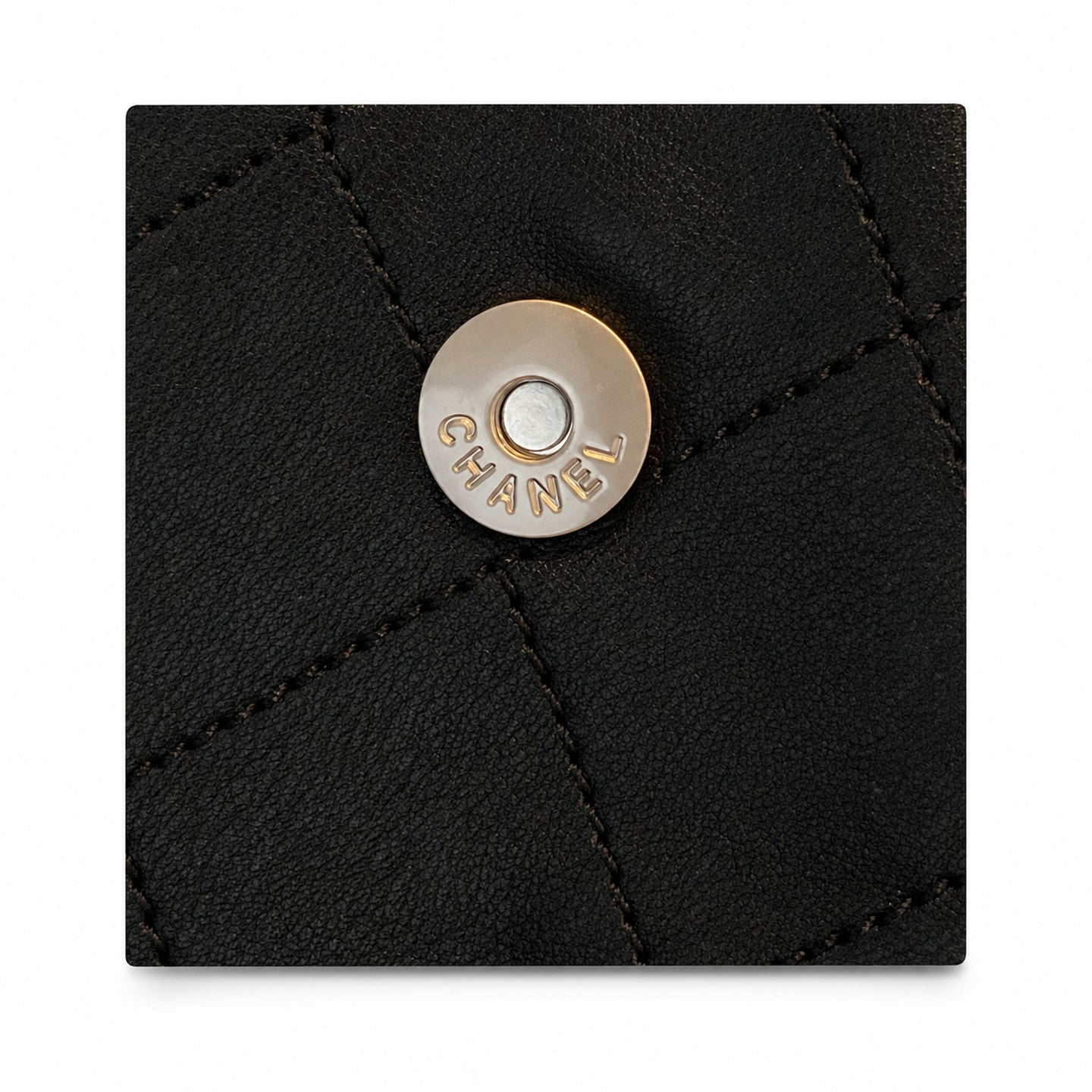 Chanel Black Silver Hobo Bag
