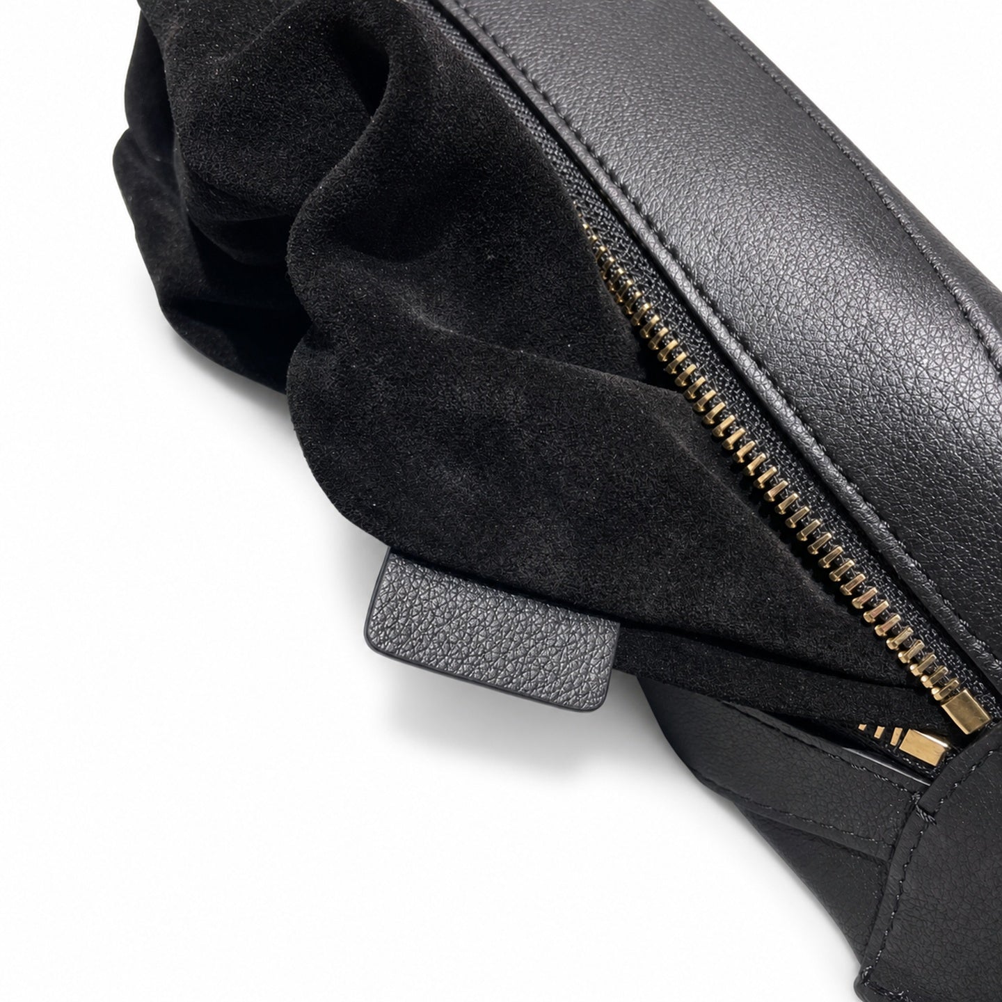 Celine Romy Leather Black Gold Bag