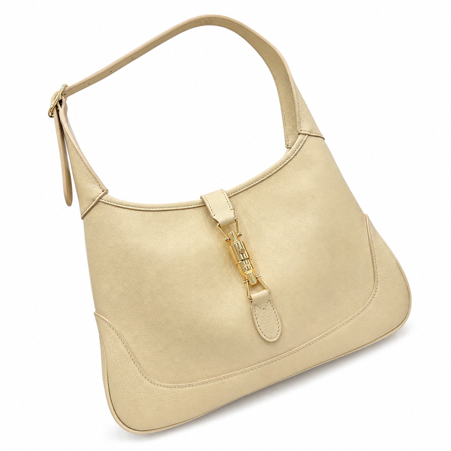 Gucci Leather Yellow Gold Handbag
