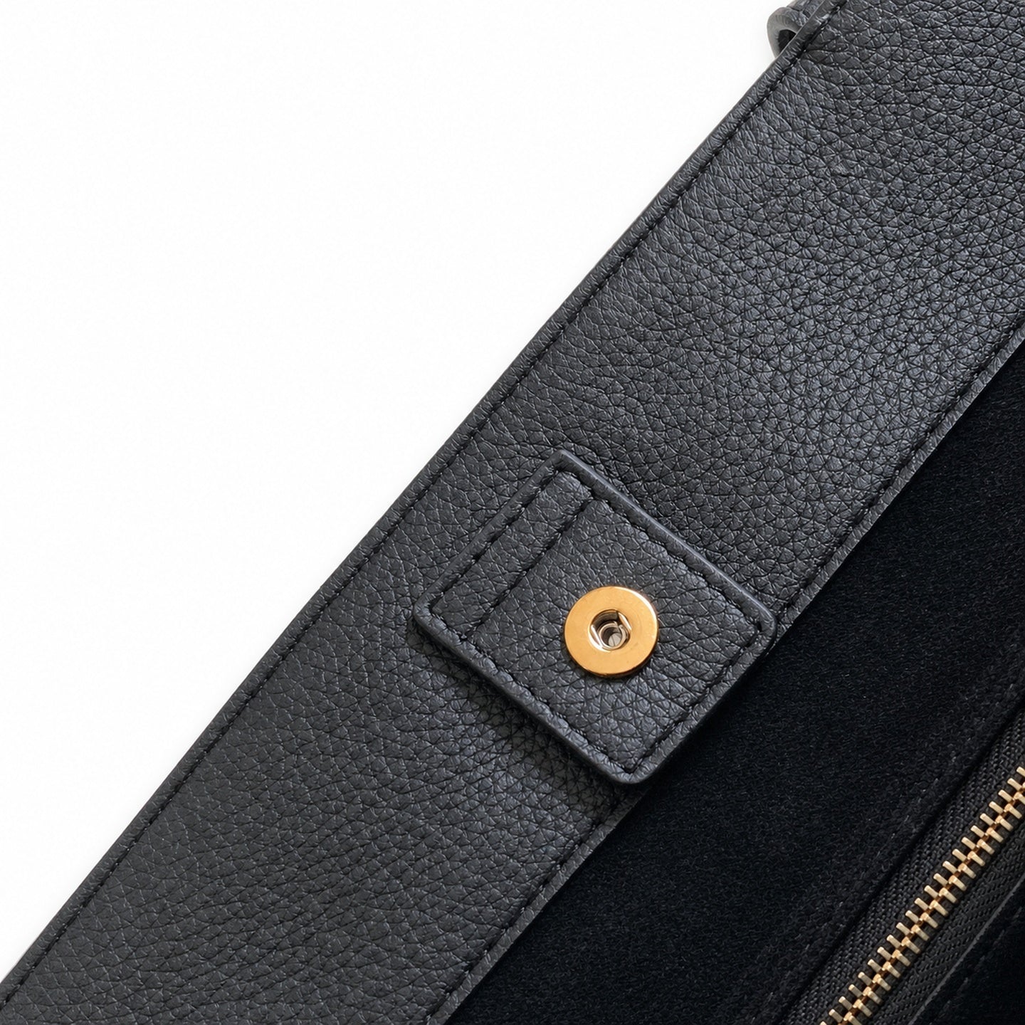 Celine Cabas Large Leather Black Brown Gold Handbag