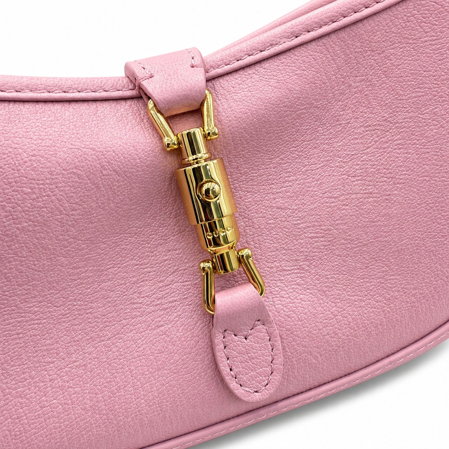 Gucci Leather White Pink Gold Bag