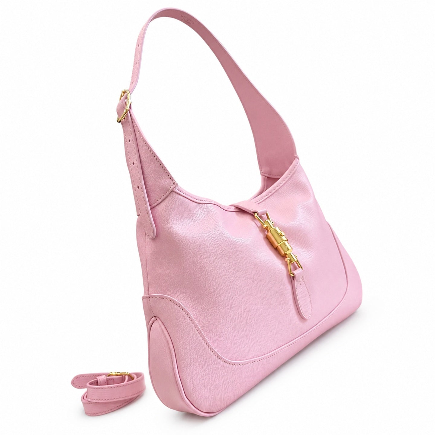 Gucci Leather Pink Gold Handbag