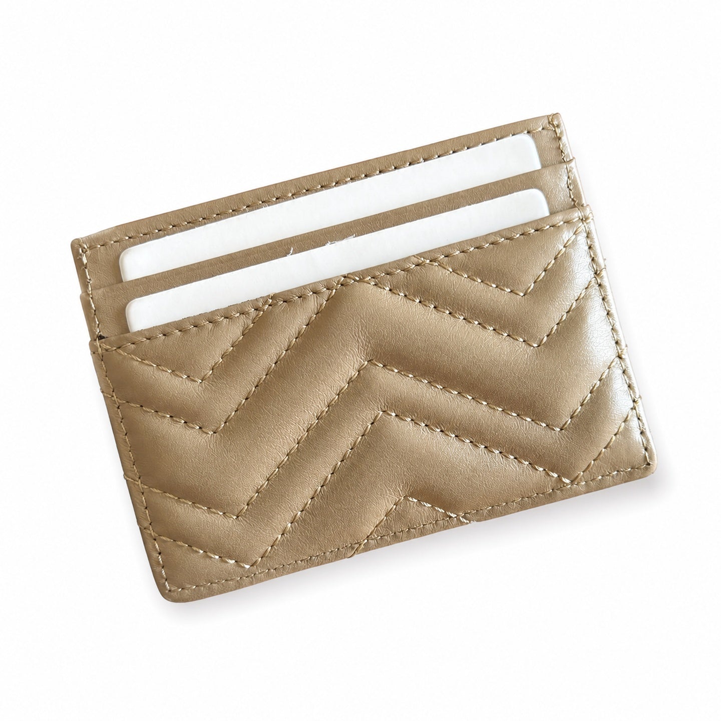 Gucci GG Marmont Small Quilted Matelasse Leather Beige Gold Handbag