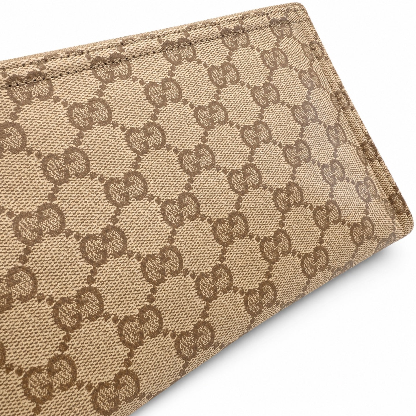 Gucci Canvas Black Brown Gold Bag