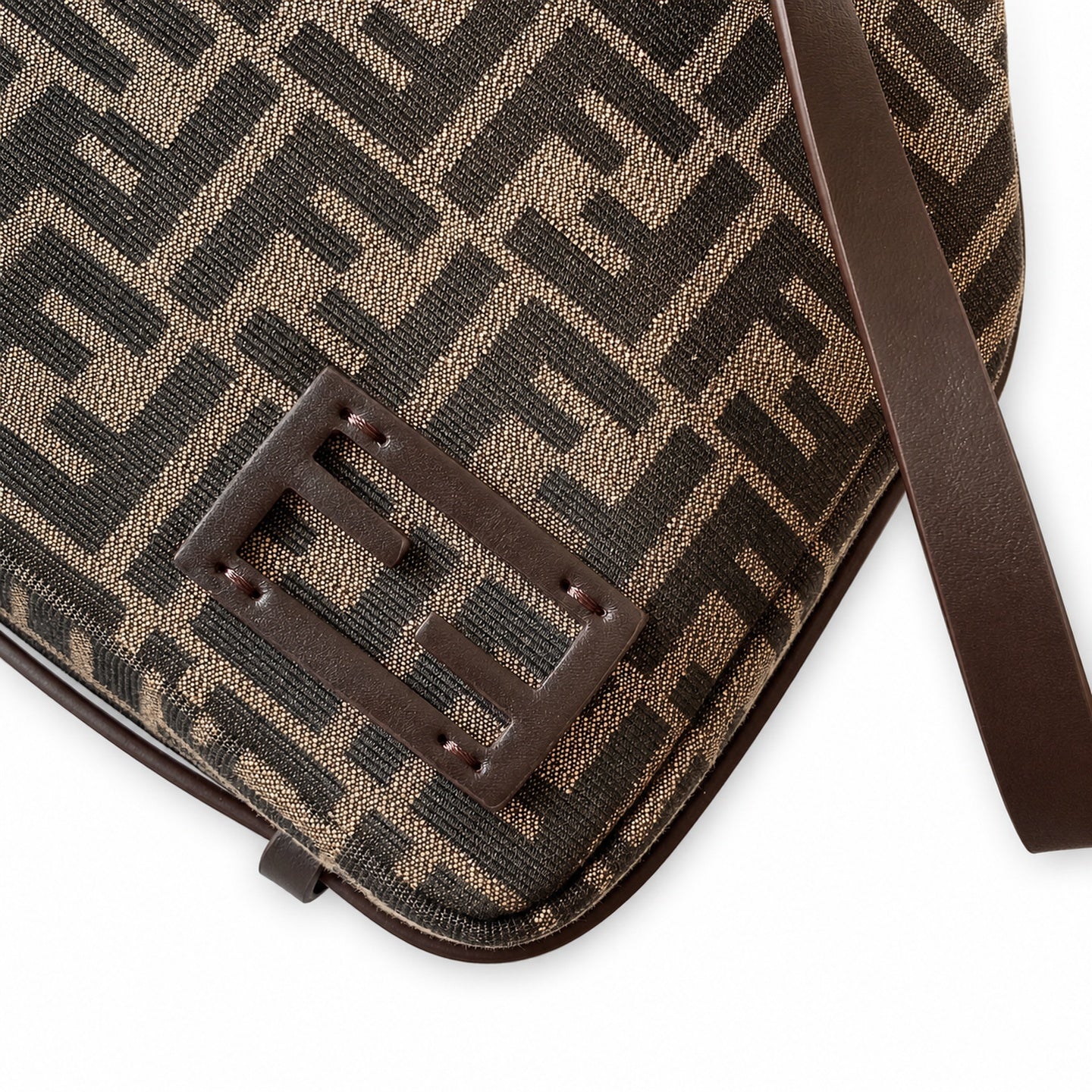 Fendi Simply Medium Brown Handbag