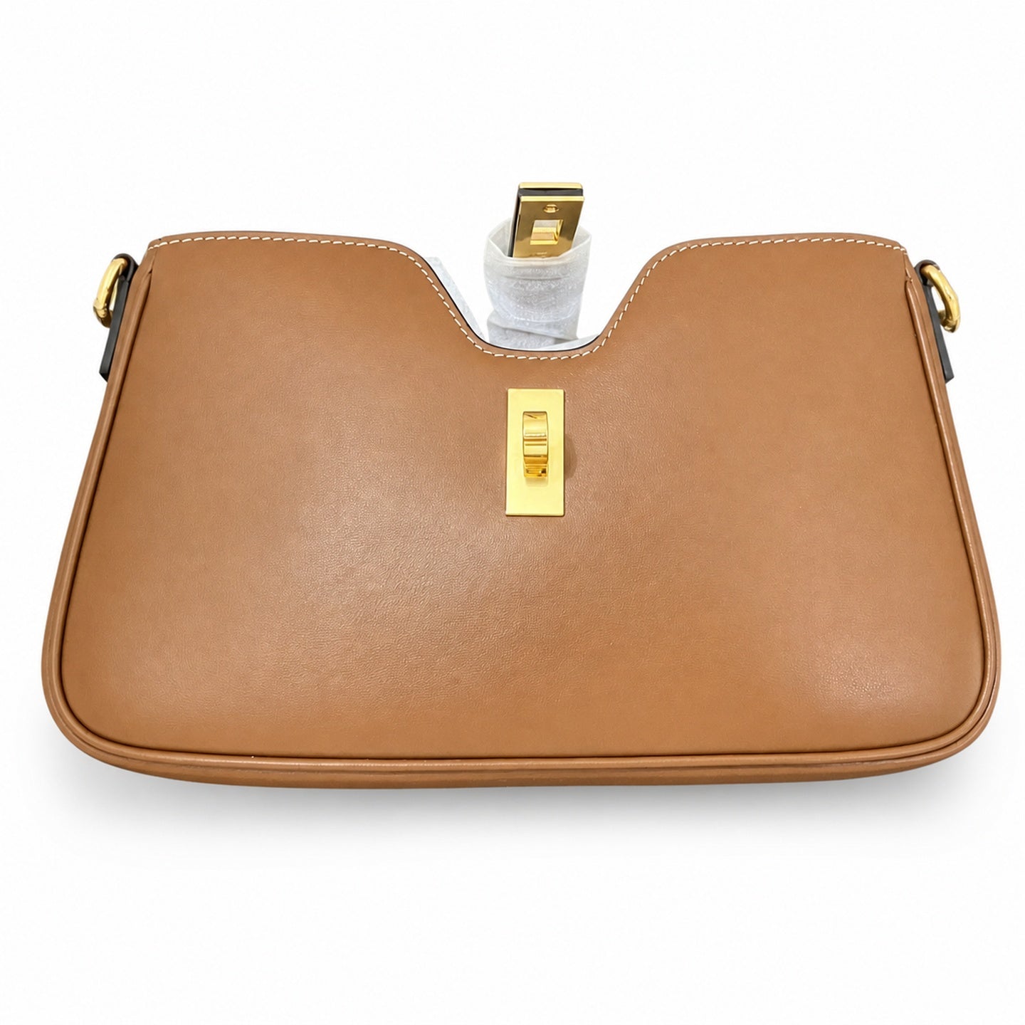 Celine Camille Leather Brown Handbag