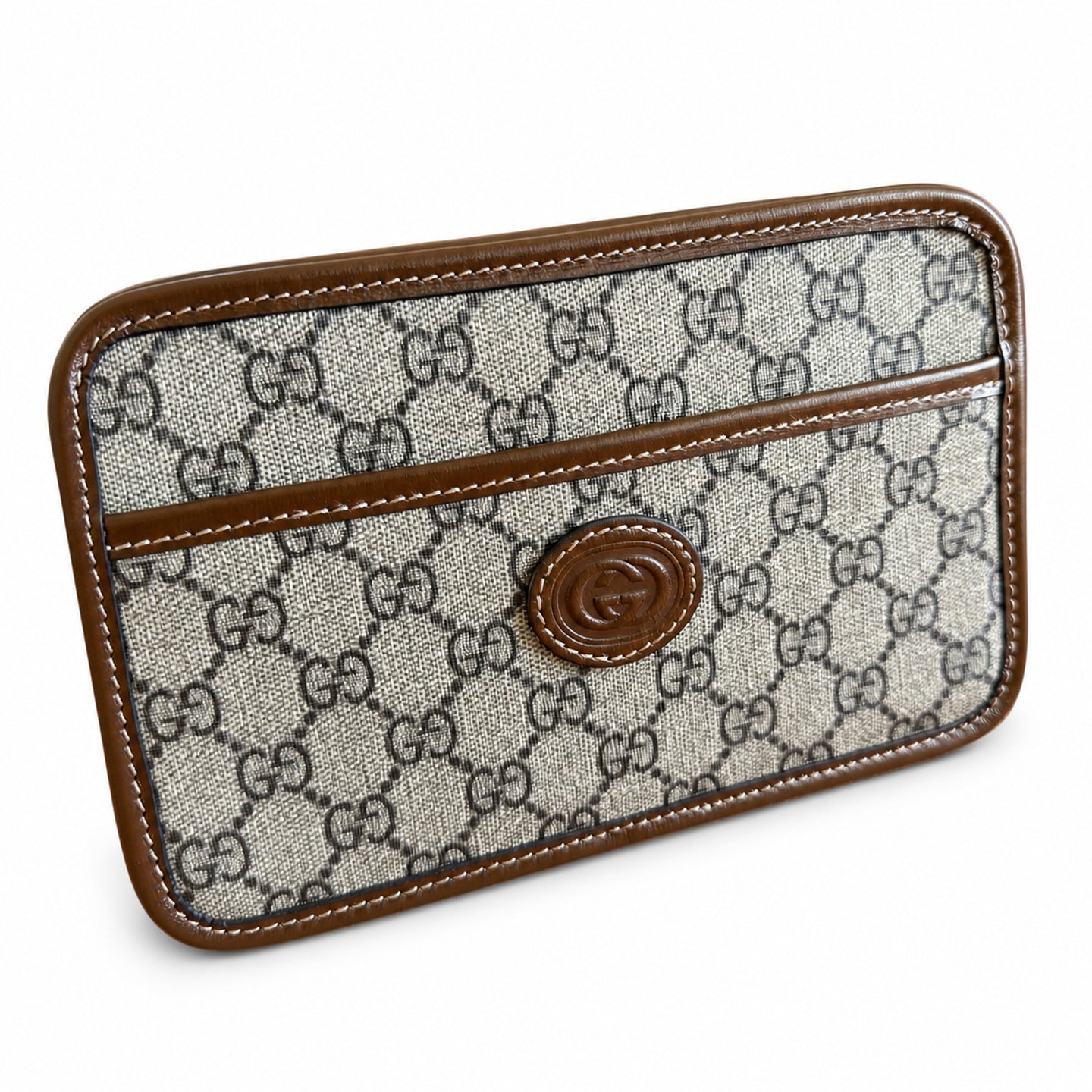 Gucci Mini Leather Brown Crossbody Bag