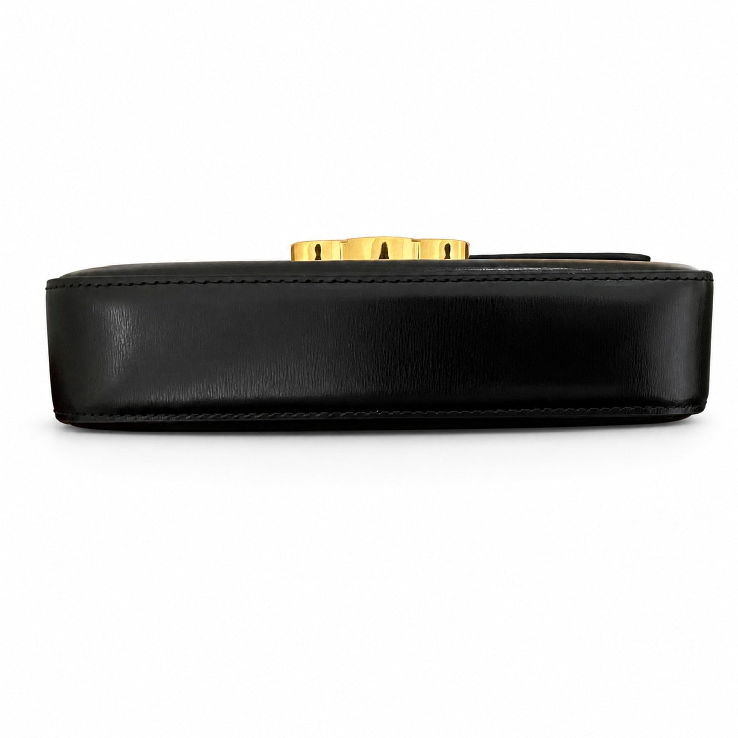 Celine Triomphe Leather Black White Pink Shoulder Bag