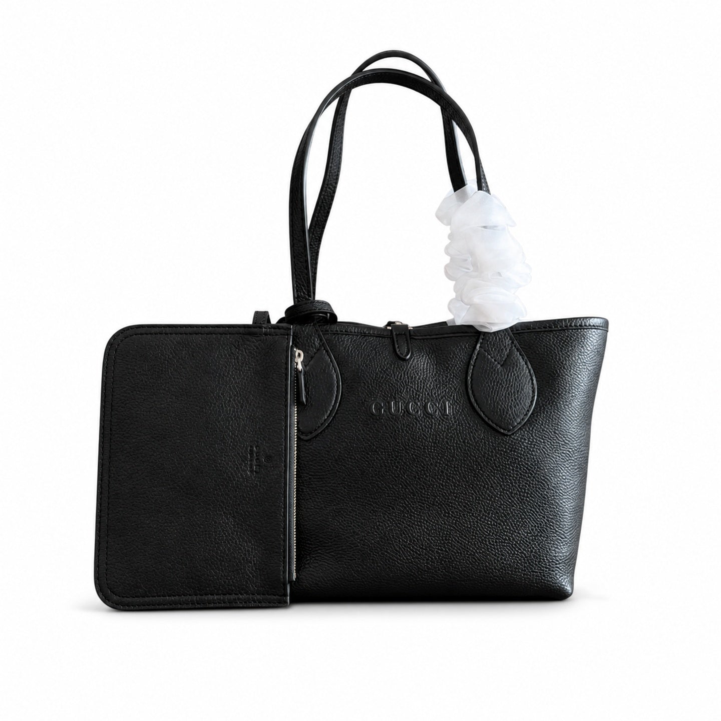 Gucci Reversible Small Black Tote Bag