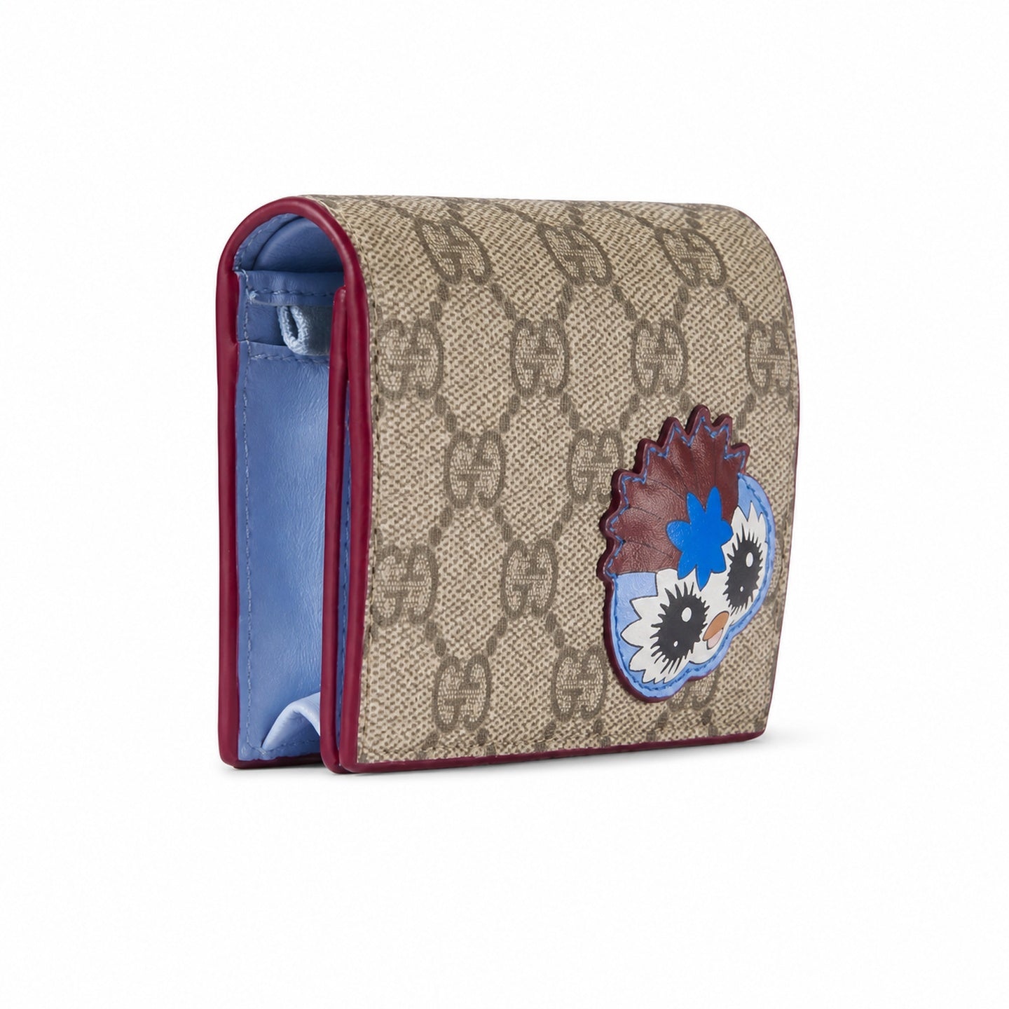 Gucci Beige Brown Blue Gold Bag