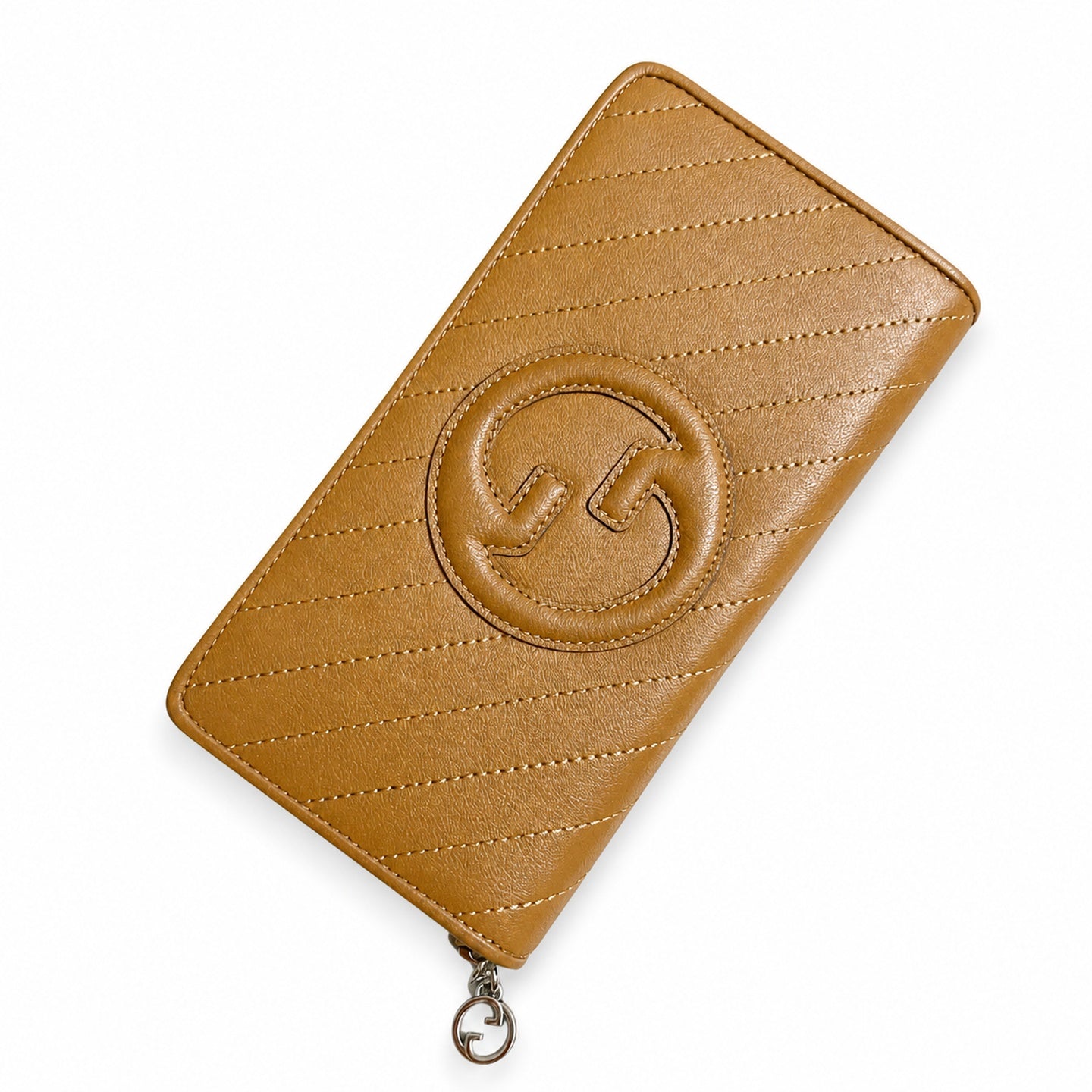Gucci Blondie Leather Brown Wallet