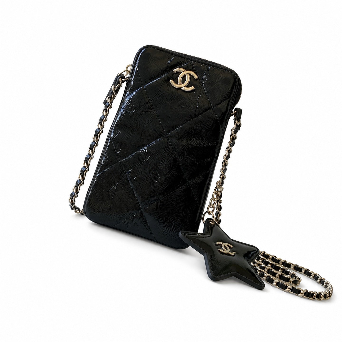 Chanel 25 Leather Phone Bag