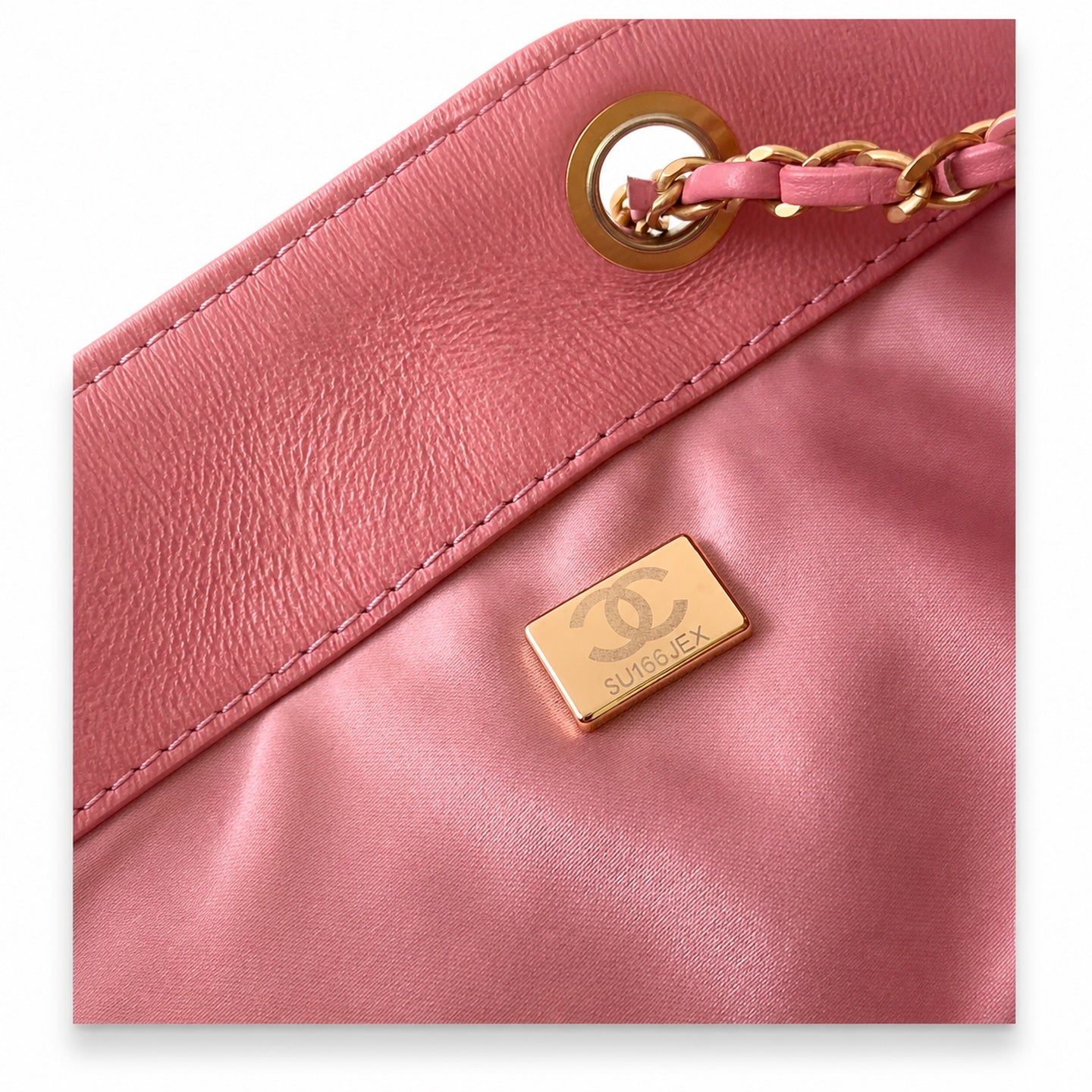 Chanel 25 Large Suede Black Gold Bag