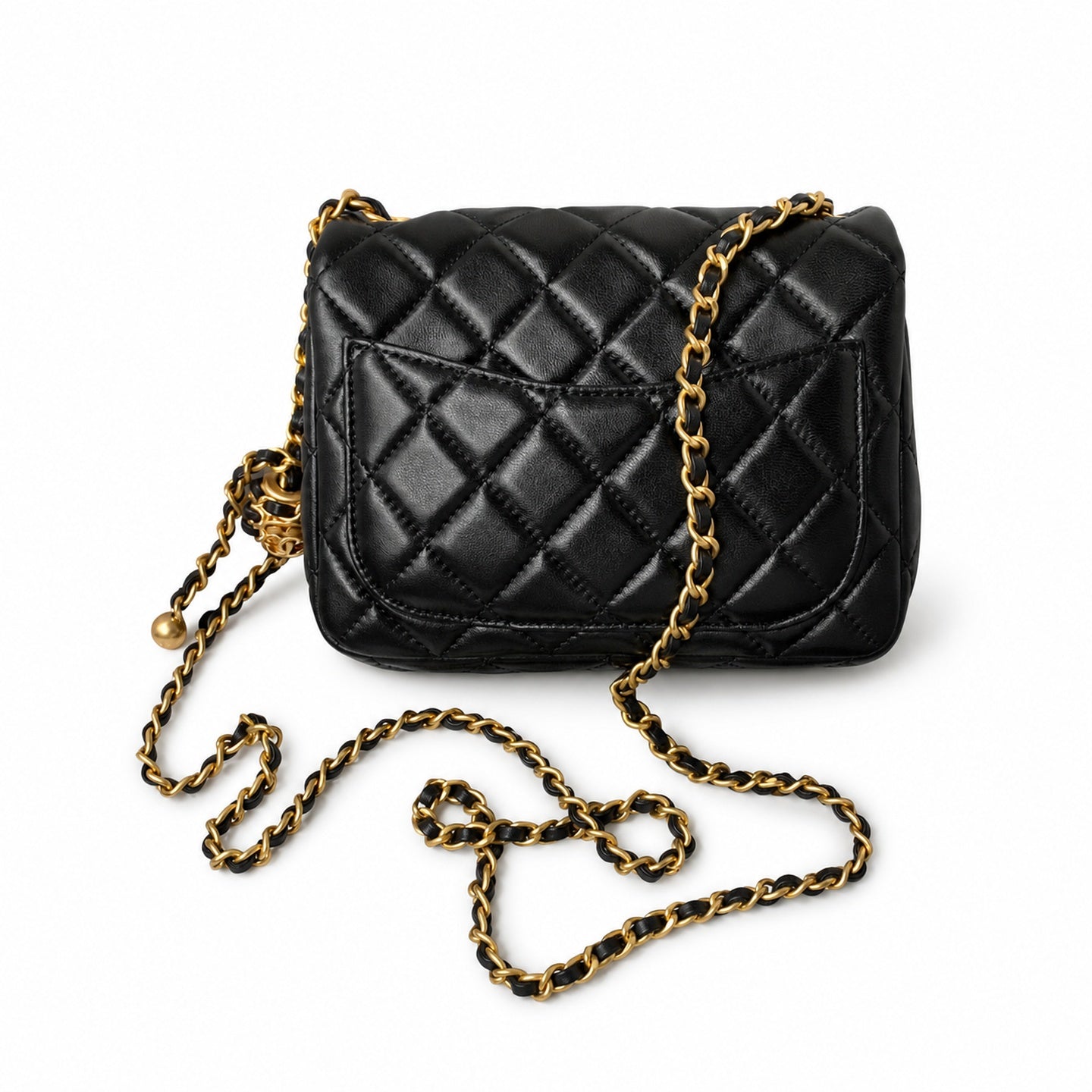 Chanel Mini Flap Gold Bag