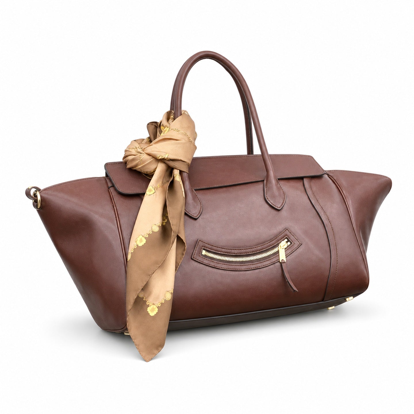 Celine Luggage Medium Brown Bag