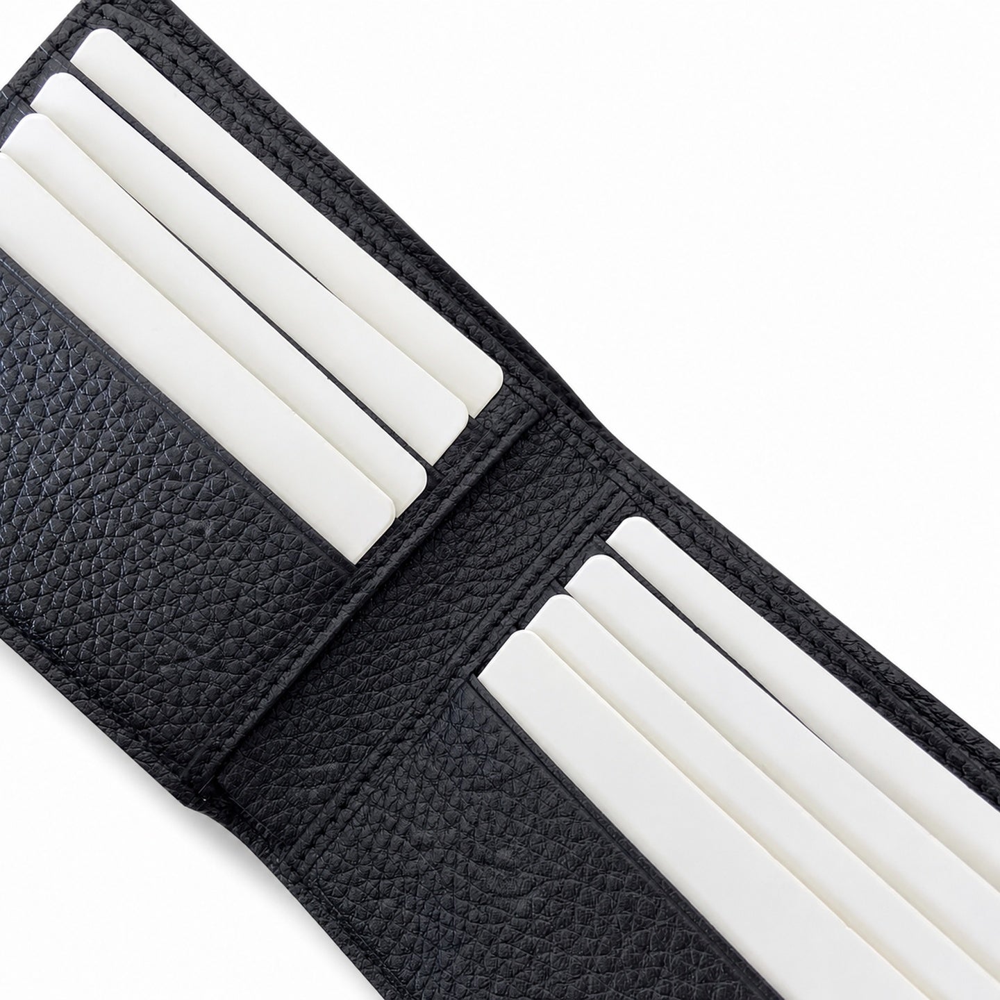 Gucci Small Leather Black Burgundy Wallet