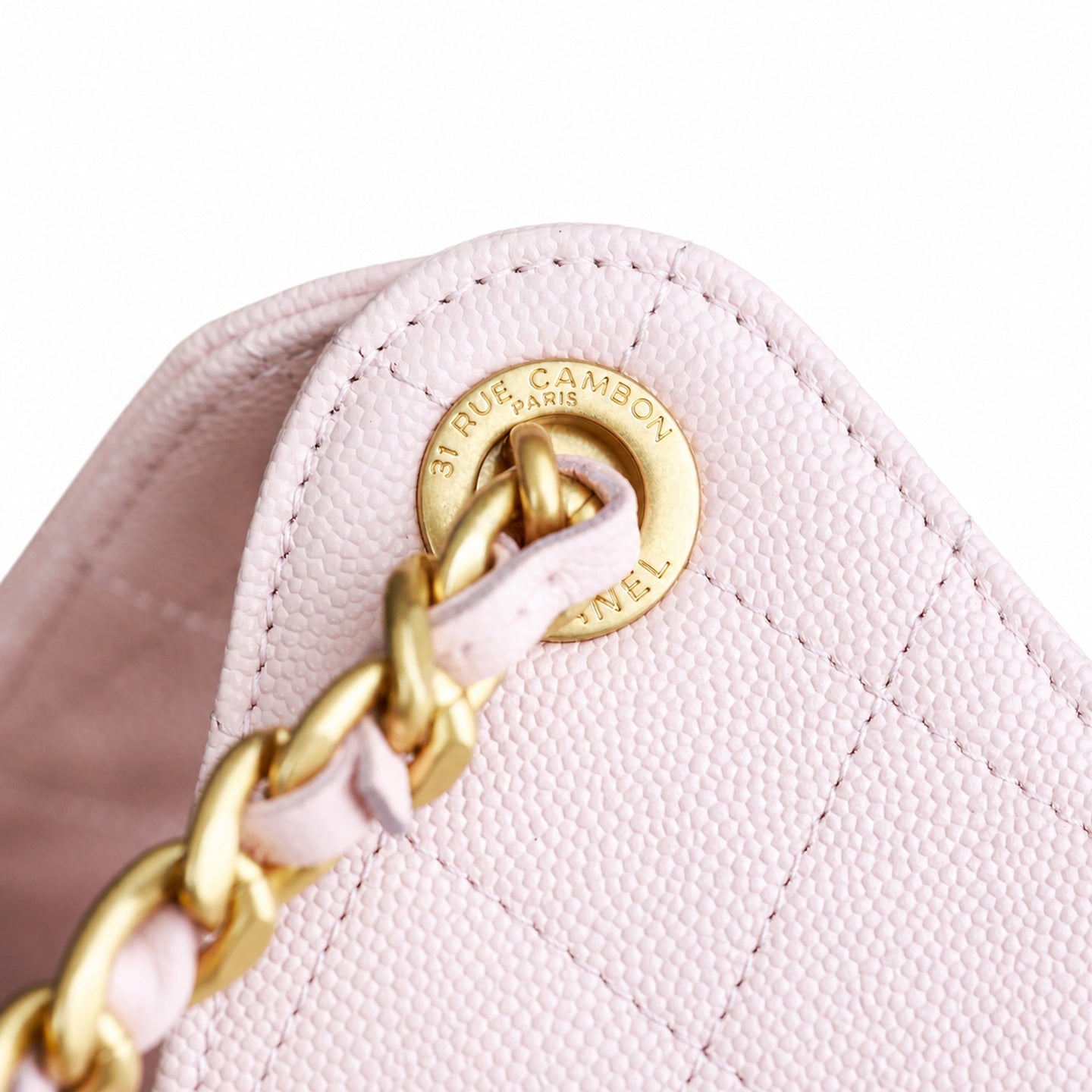Chanel 25 Small Leather Pink Bag