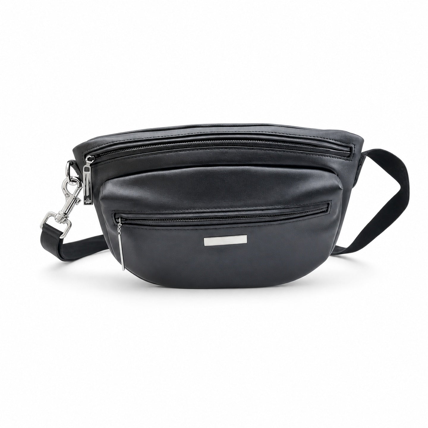 Gucci Medium Leather Black Crossbody Bag