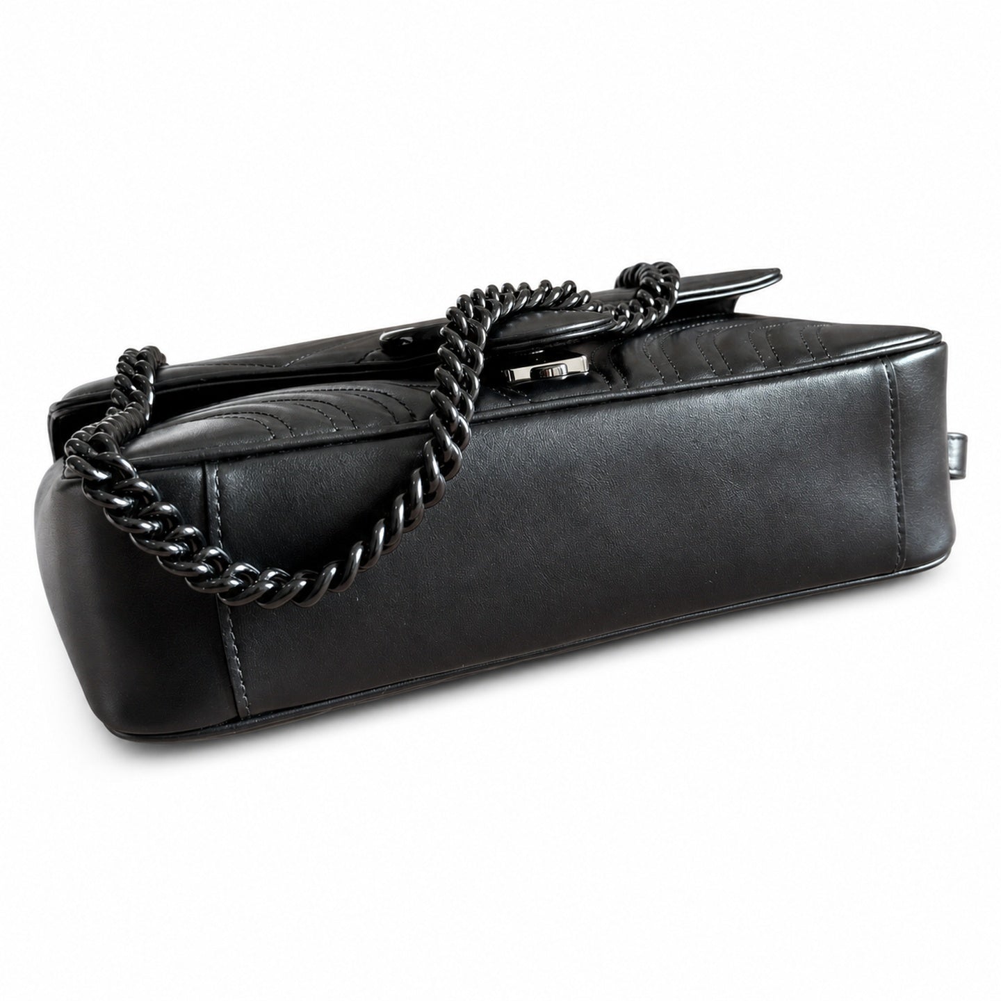 Gucci GG Marmont Leather Black Handbag