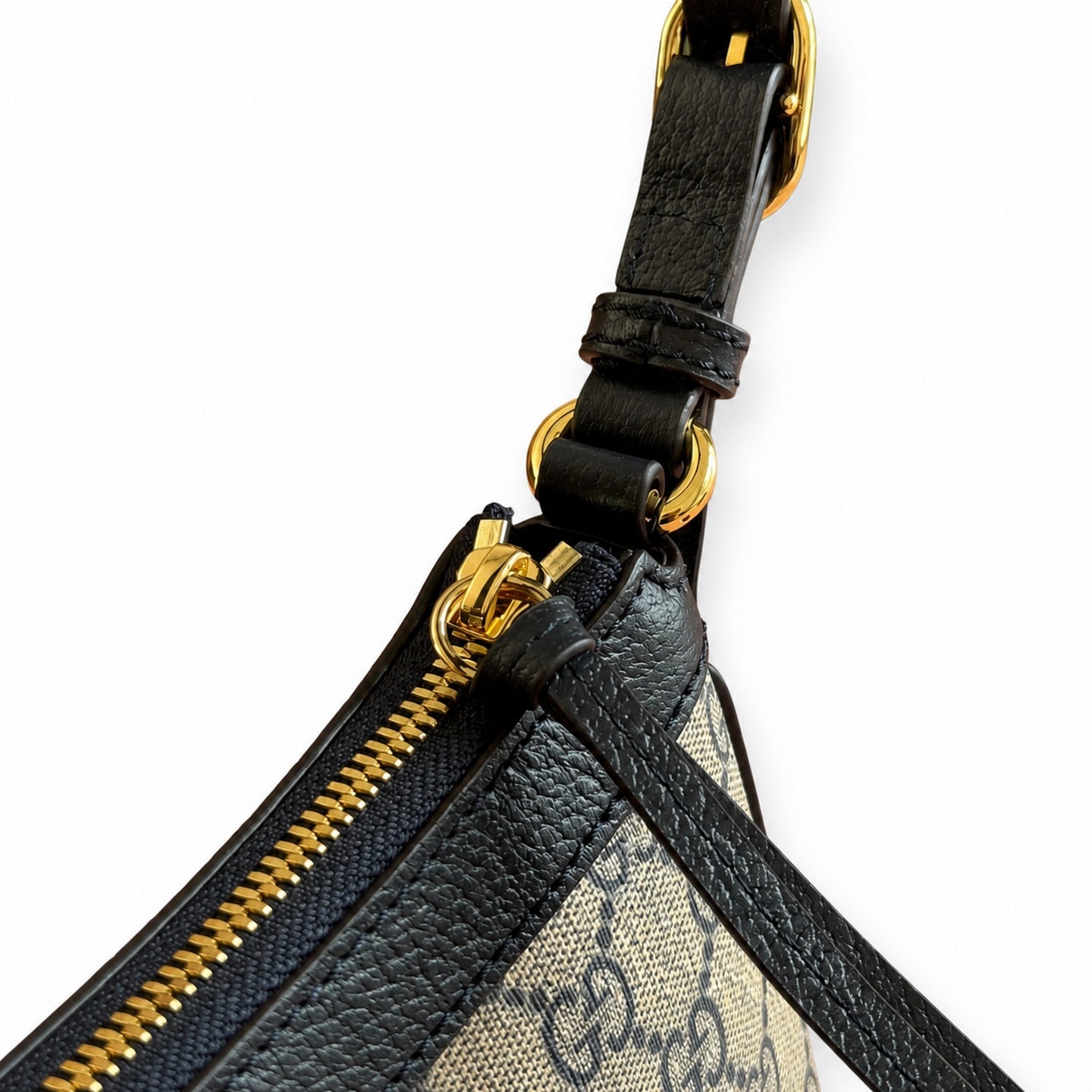 Gucci Ophidia Supreme Small Canvas Leather Beige Brown Blue Charm