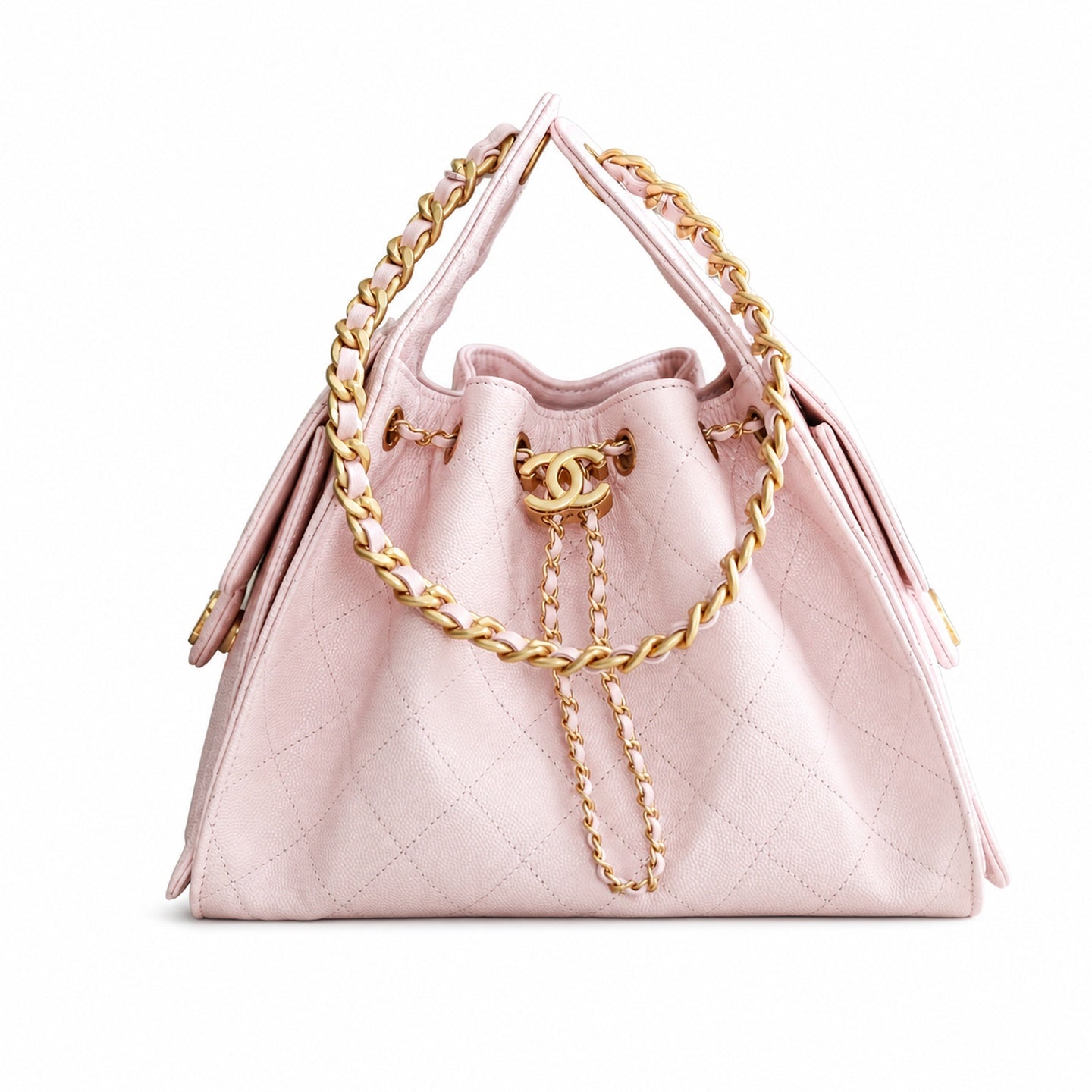 Chanel 25 Small Leather Pink Bag