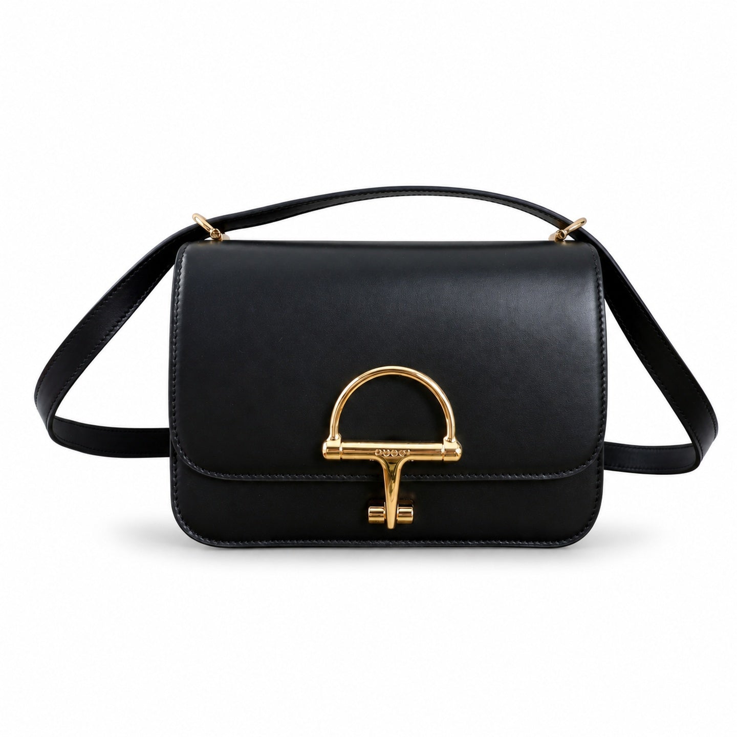 Gucci Horsebit Small Leather Shoulder Bag