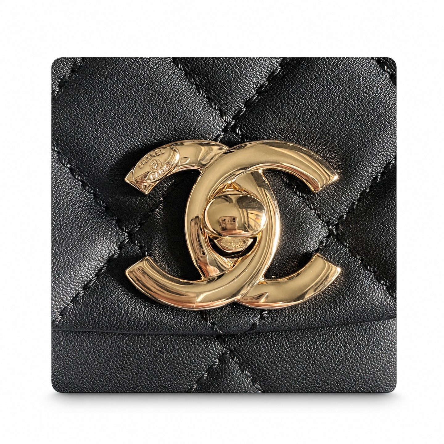 Chanel Duma Small Leather Gold Backpack