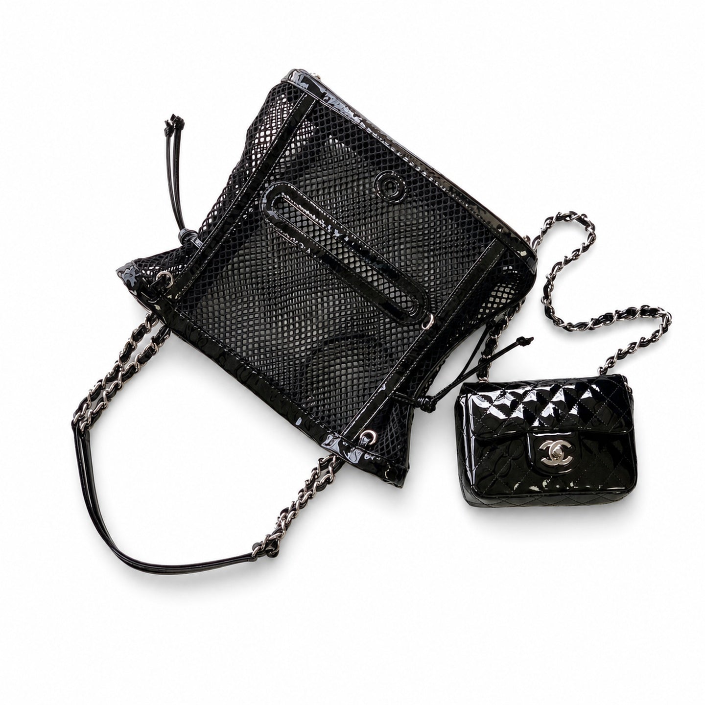 Chanel Small Patent Leather Bag