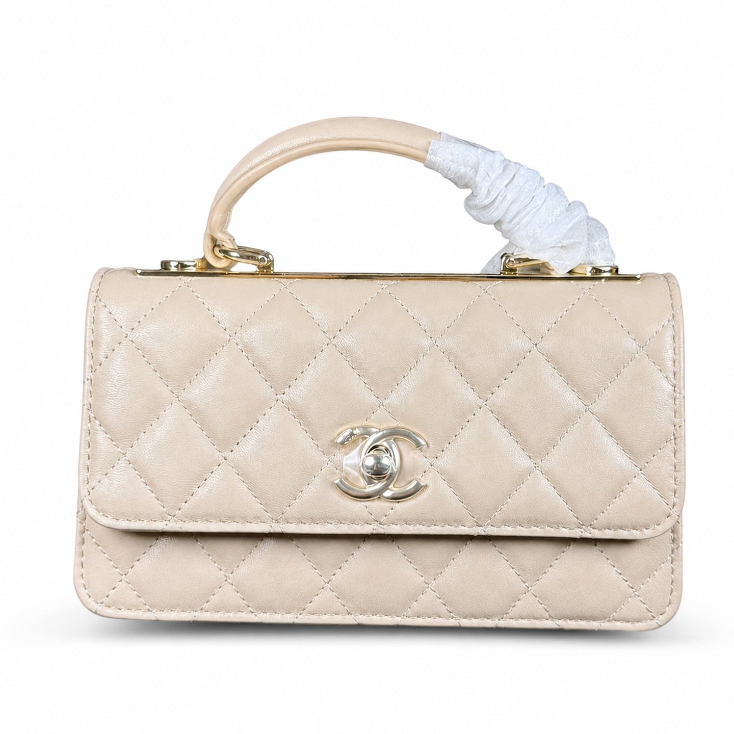 Chanel Small Gold Bag