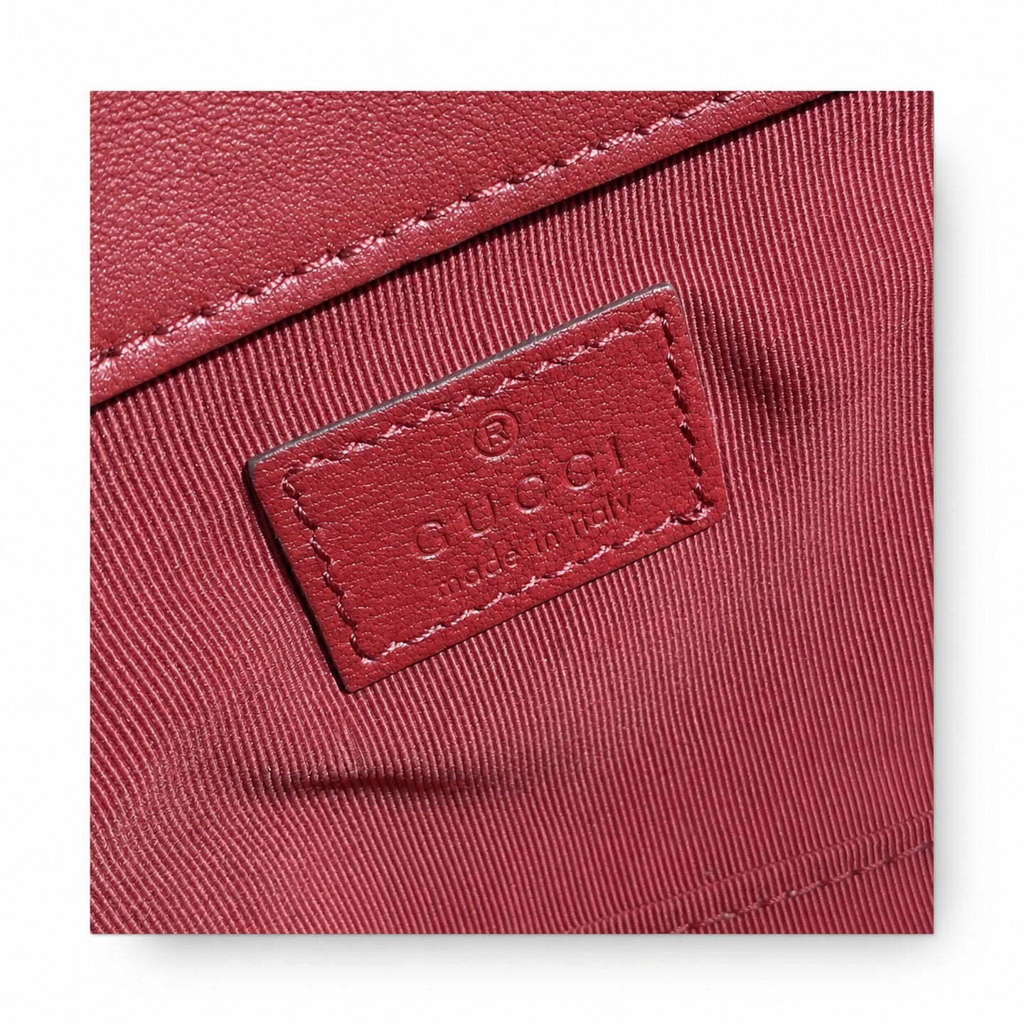 Gucci Leather Red Bag