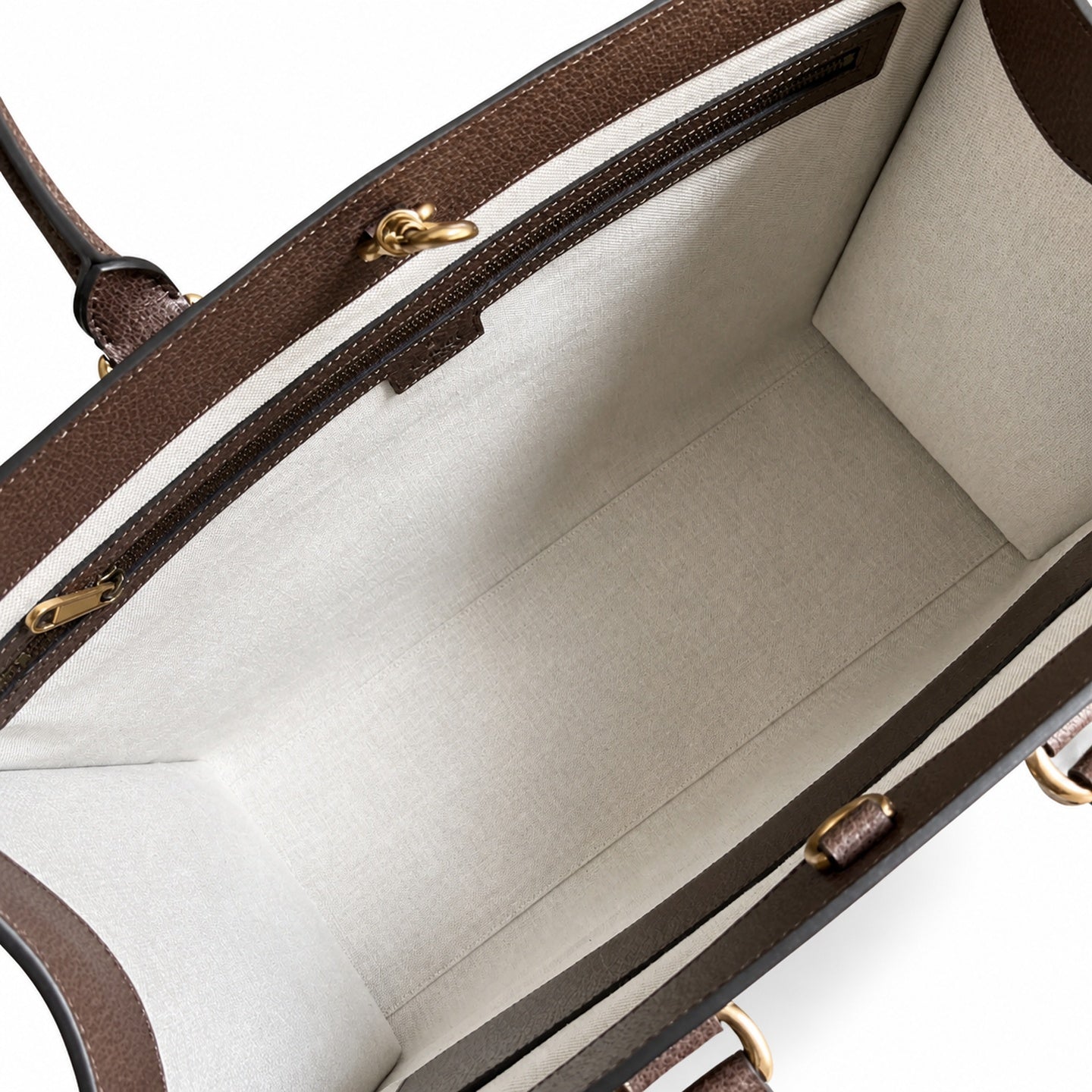 Gucci Ophidia Supreme Large Cotton Canvas Leather Beige Brown Red Green Gold Shopping Bag