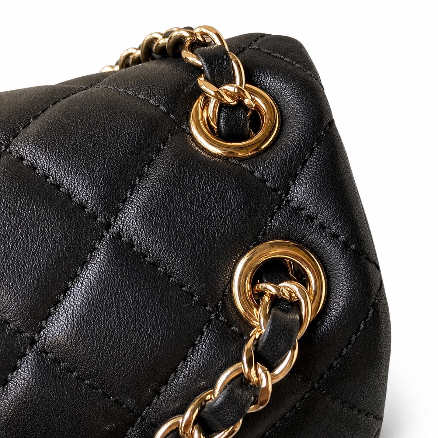 Chanel Duma Small Leather Gold Backpack