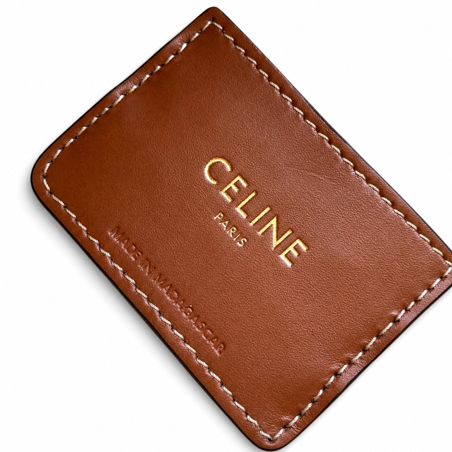 Celine Triomphe Leather Handbag