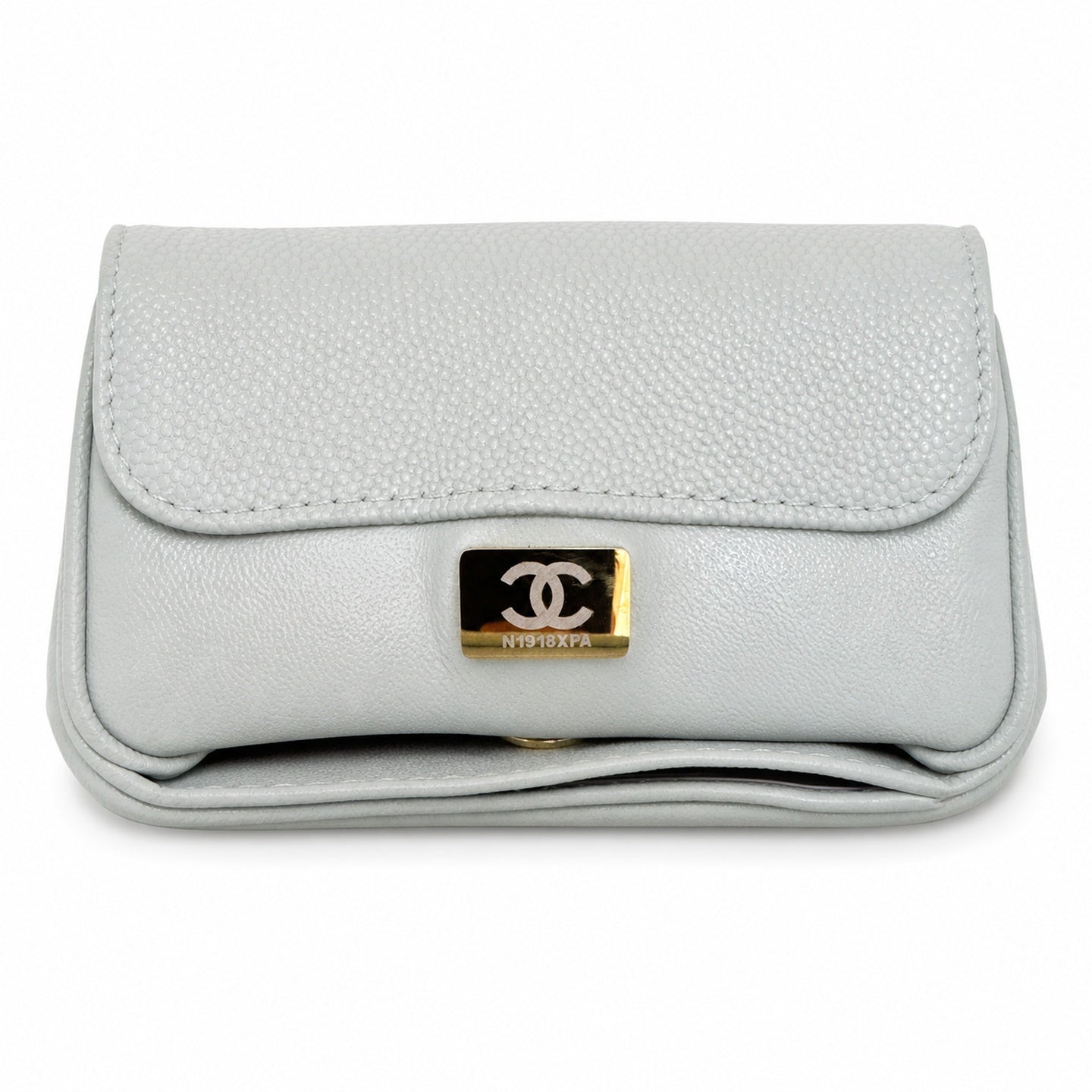 Chanel Coco Handle Mini Blue Gold Handbag