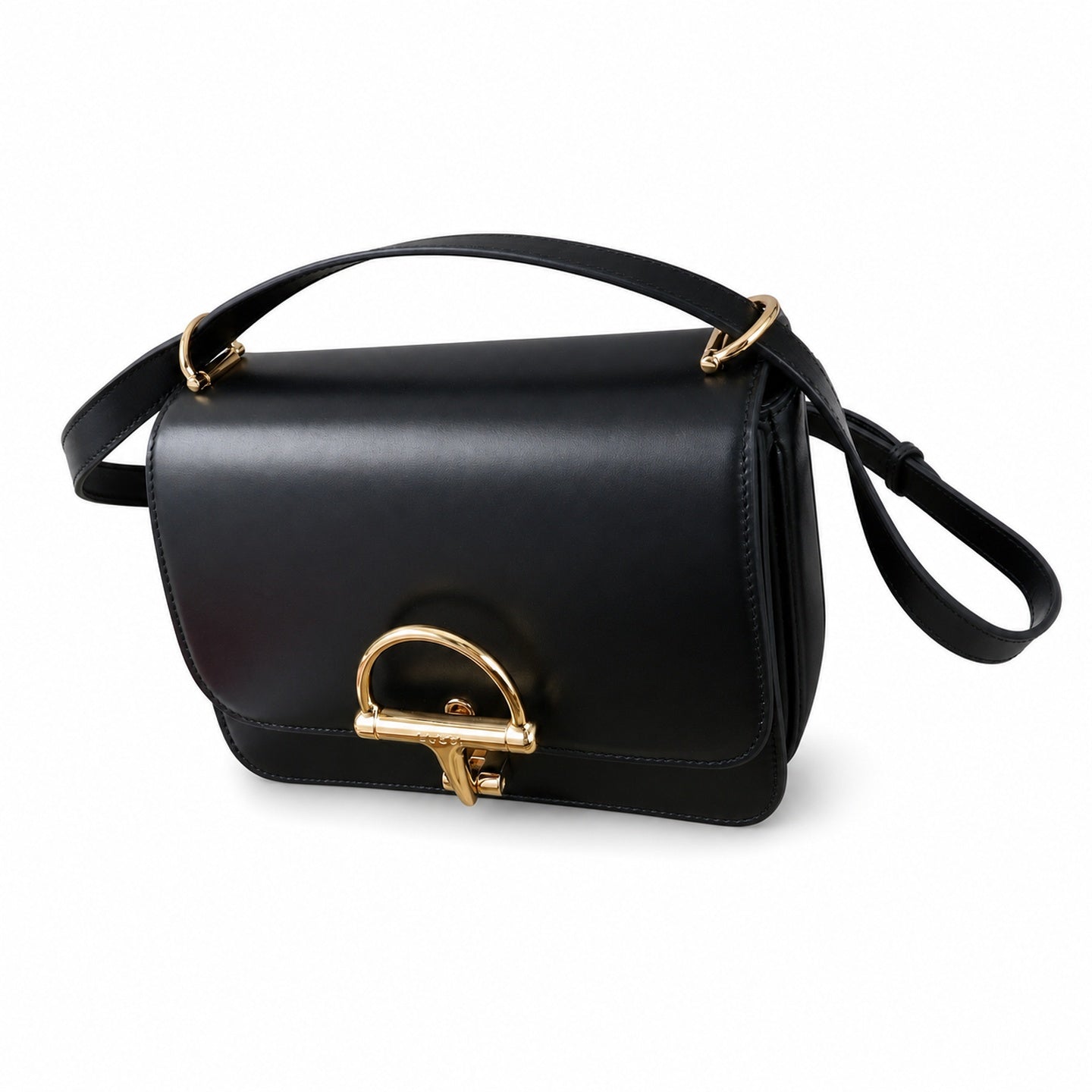 Gucci Horsebit Small Leather Shoulder Bag