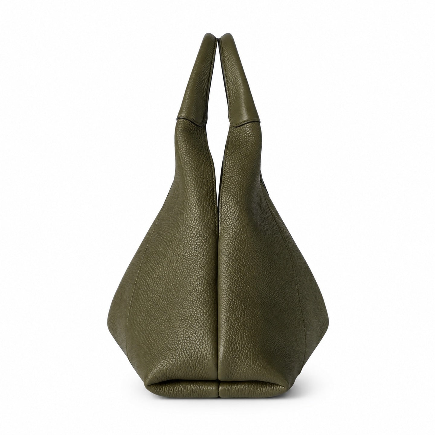 Gucci Leather Brown Green Gold Bag