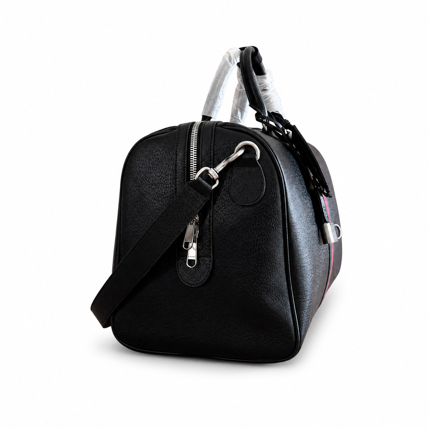 Gucci Cotton Leather Black Beige Brown Green Gold Bag