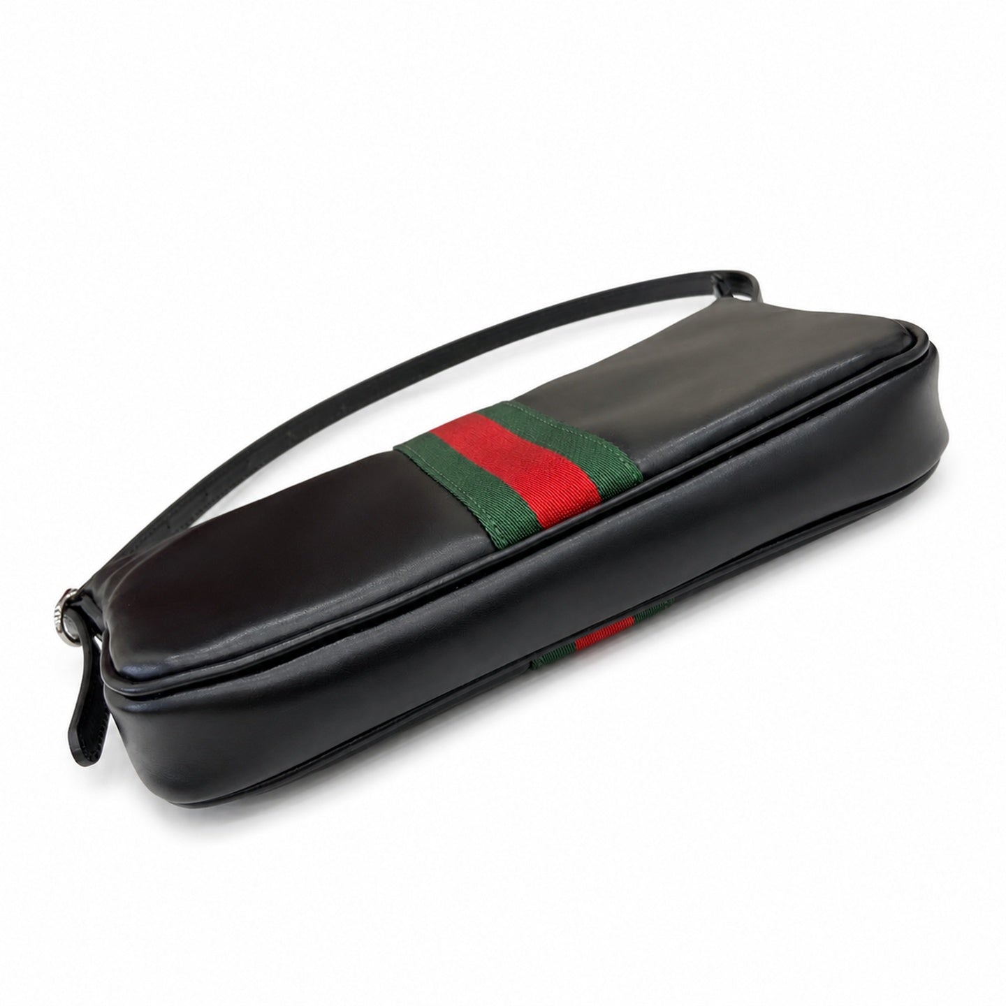 Gucci Leather Black Shoulder Bag