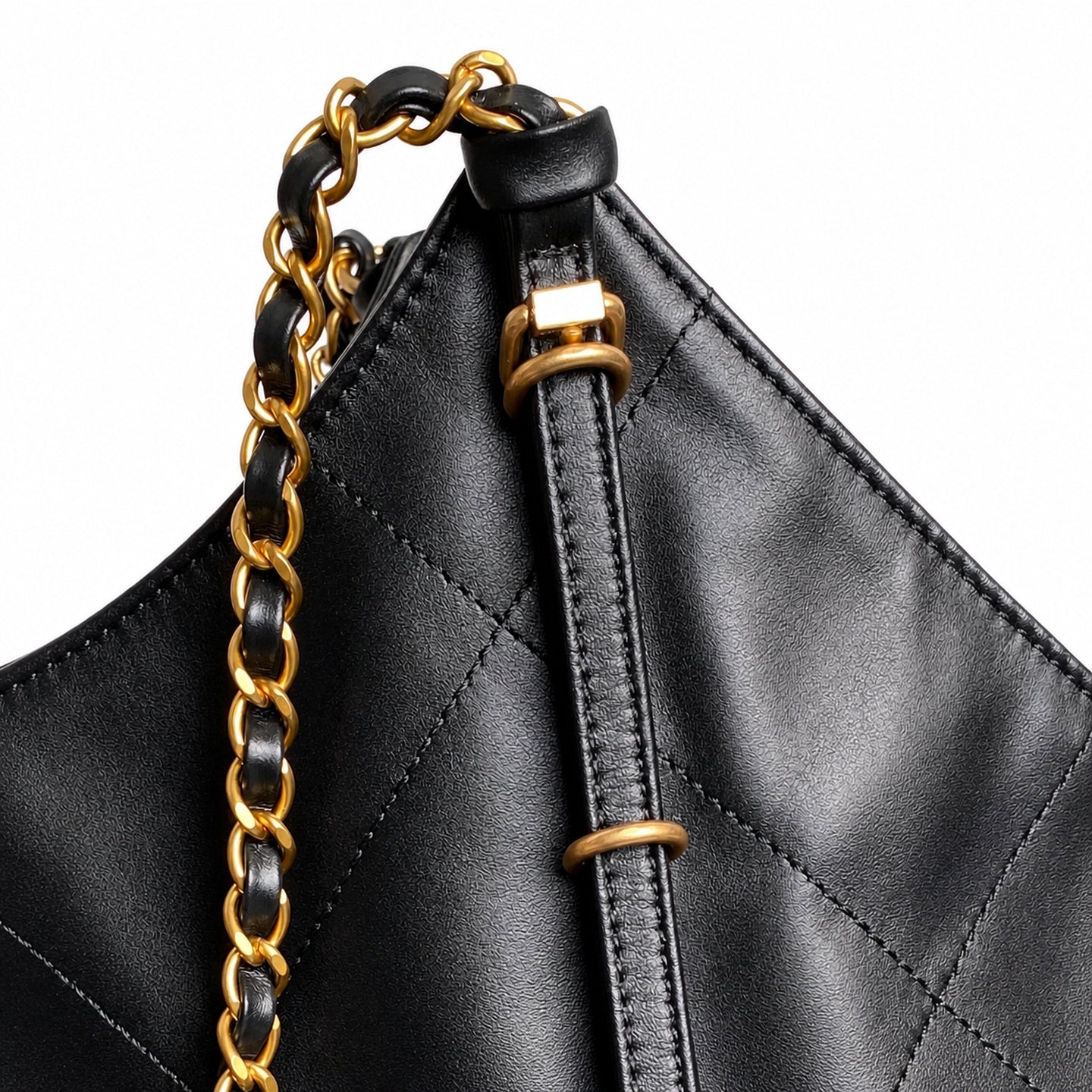 Chanel Large Leather Hobo Bag