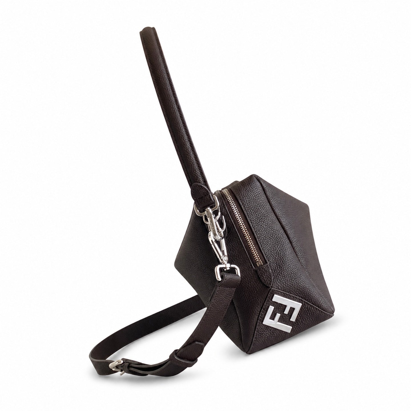 Fendi Lui Medium Leather Brown Bag
