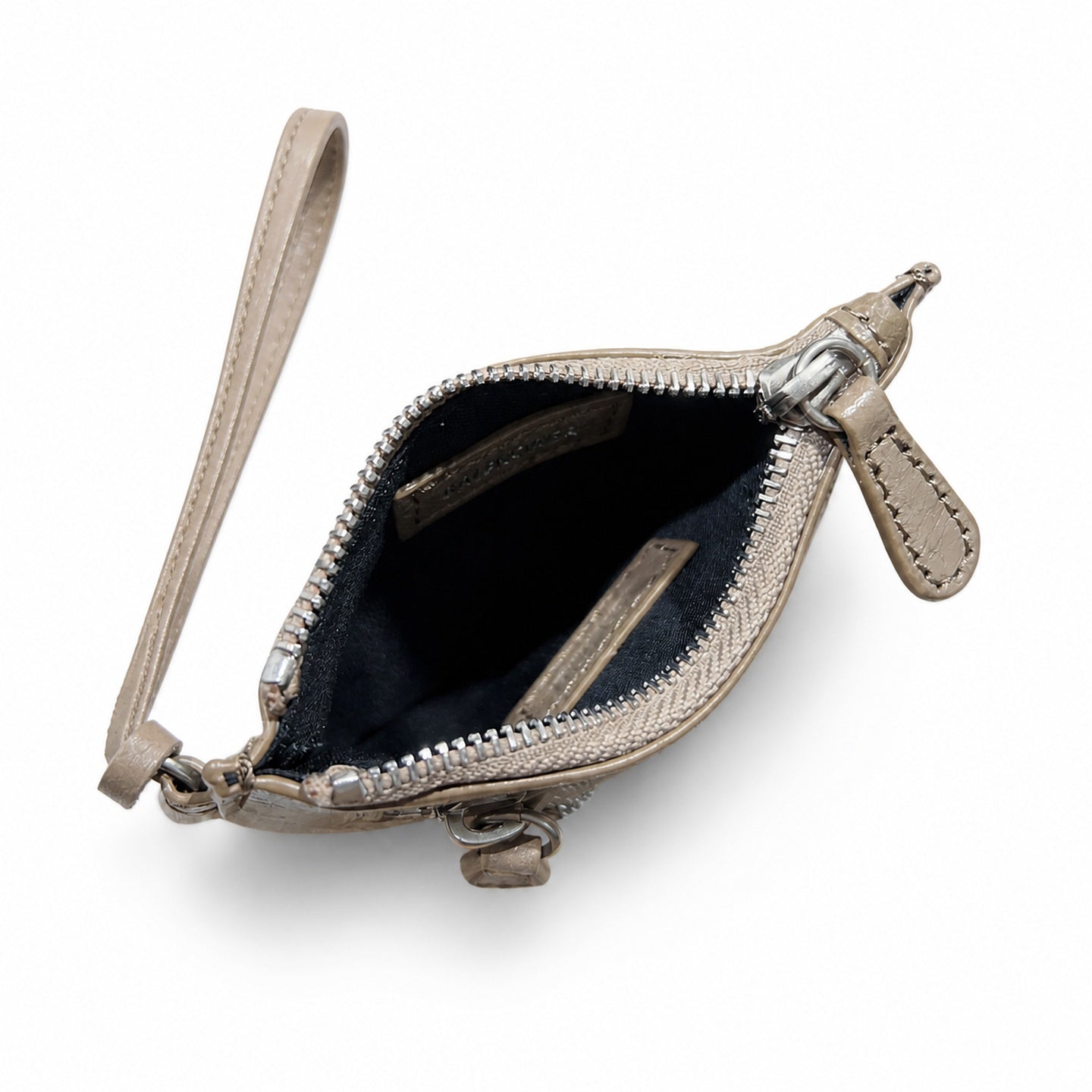 Balenciaga Large Leather Khaki Bag