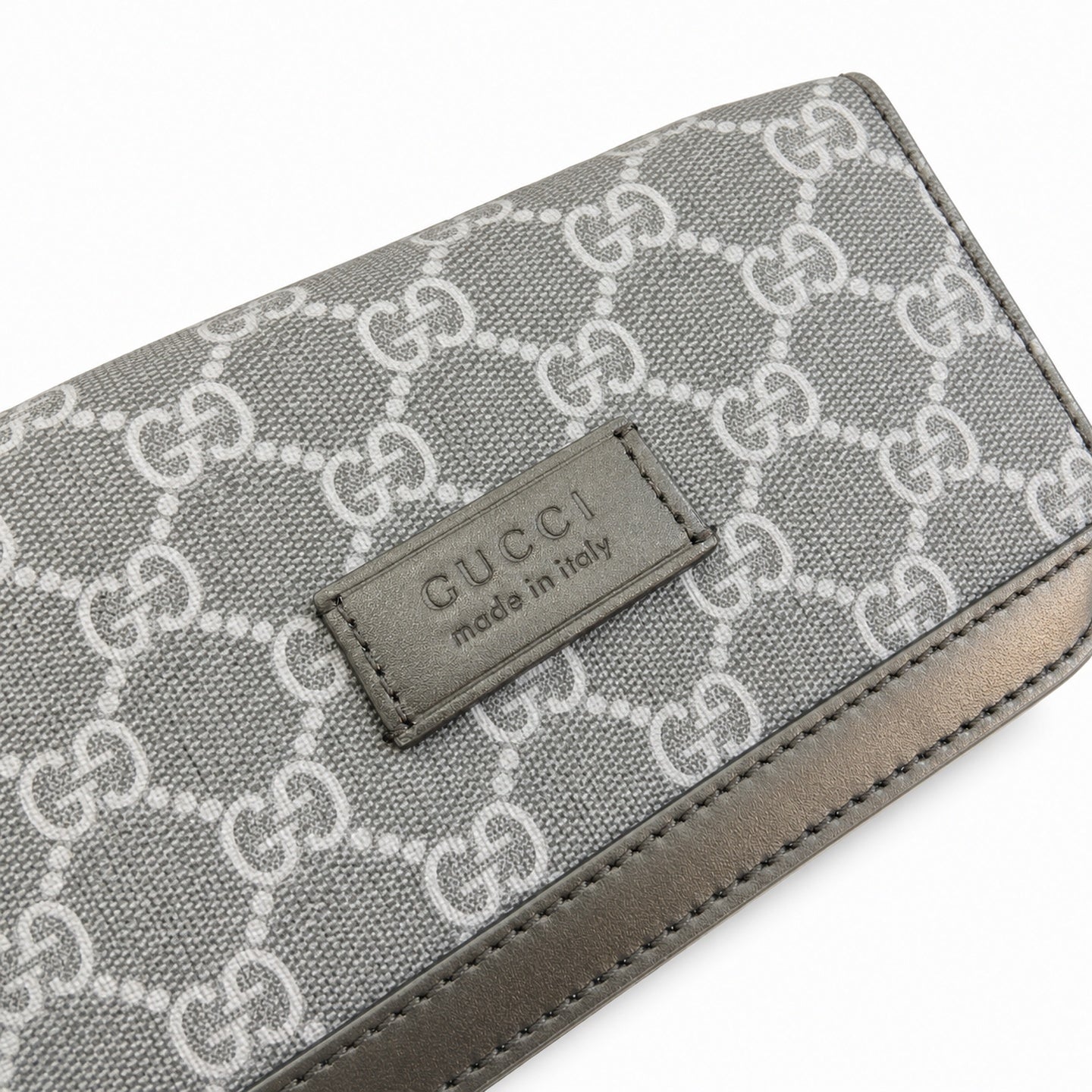 Gucci Supreme Cotton Canvas Leather Black Red Blue Green Crossbody Bag
