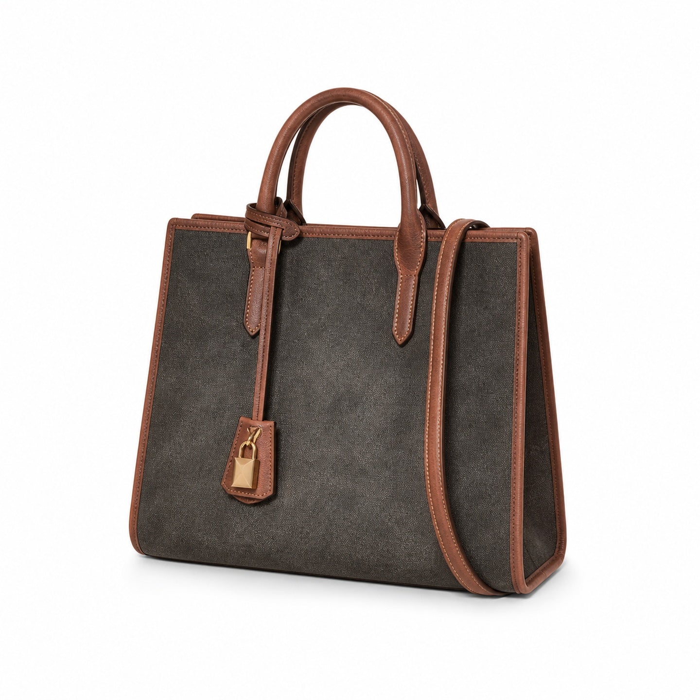 Celine Cabas Small Leather Handbag